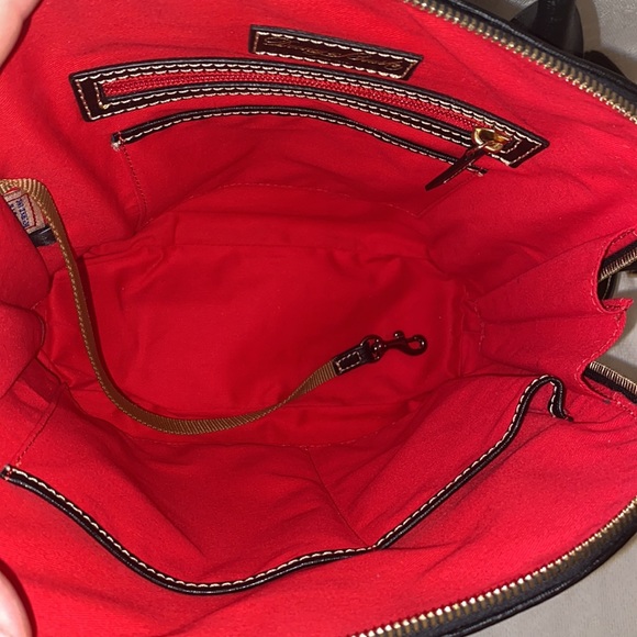 Dooney & Bourke Saffiano Leather Backpack - Picture 10 of 12